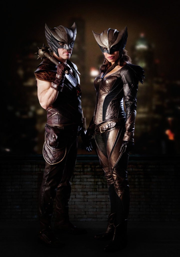 Hawkman et Hawkgirl s’affichent en costume !