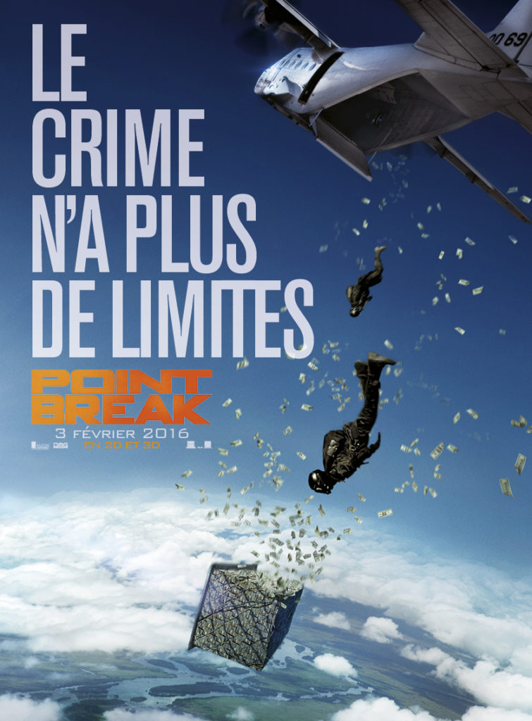 Point Break se dévoile en une déclinaison d’affiches !