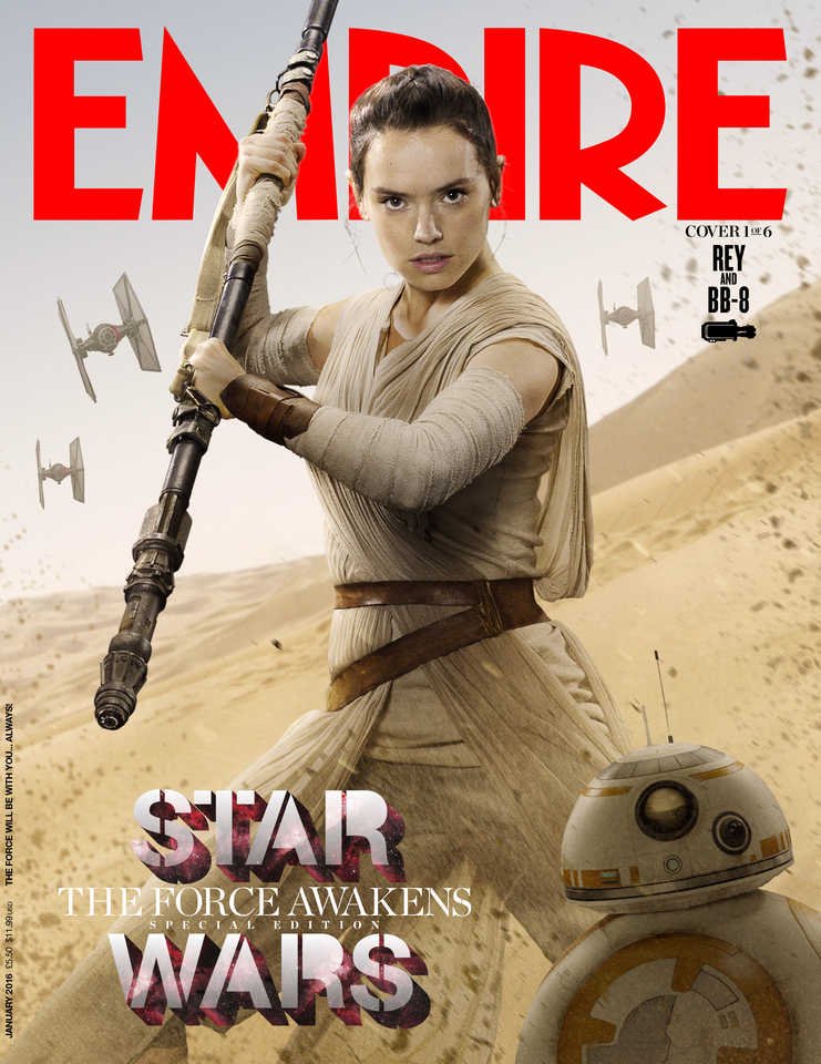 Les personnages de Star Wars font les Unes d’Empire !