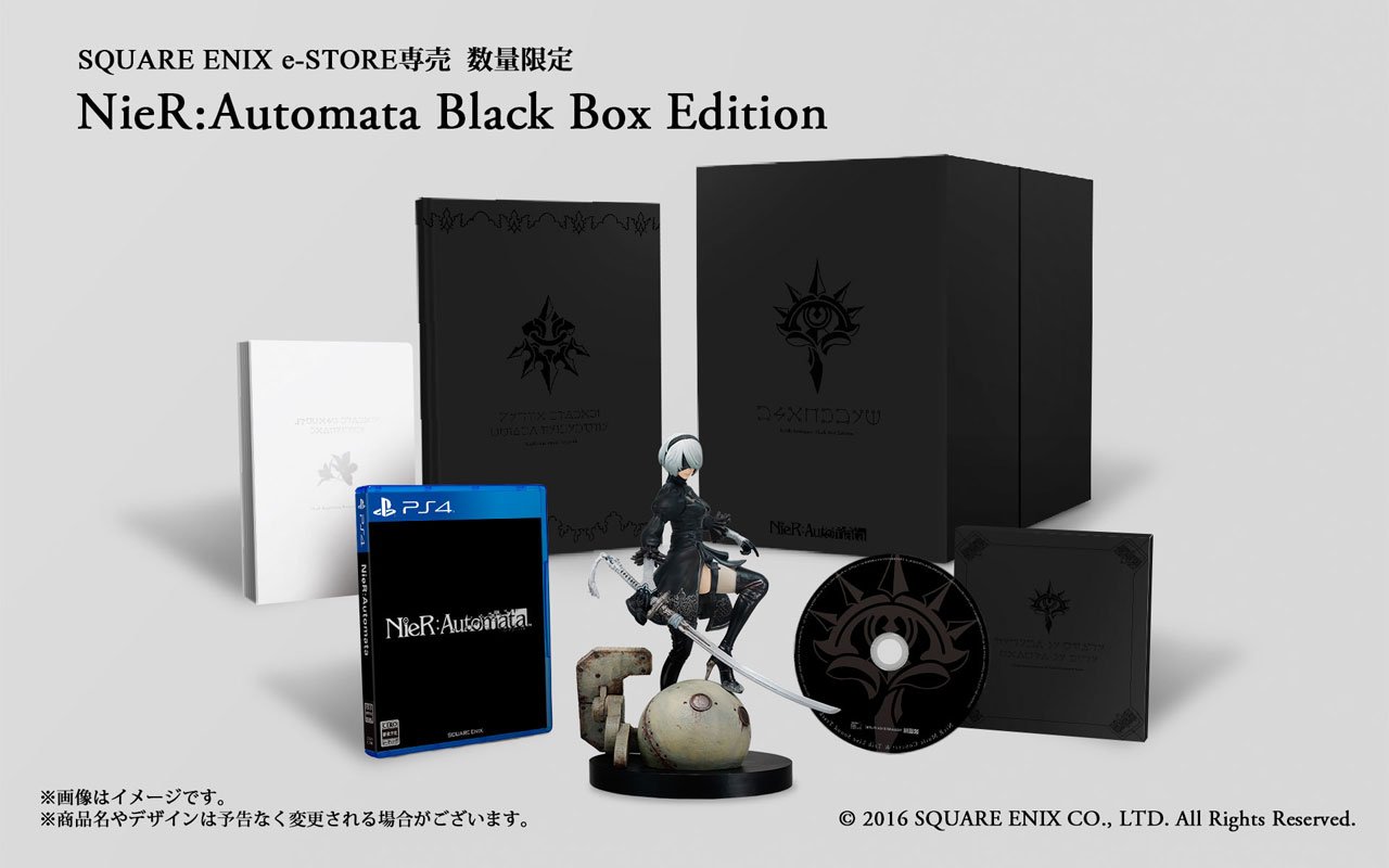 nier automata black box edition collector ps4