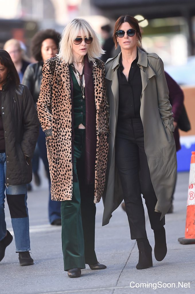 Les premières photos du tournage de Ocean’s 8, spin-off de la franchise !
