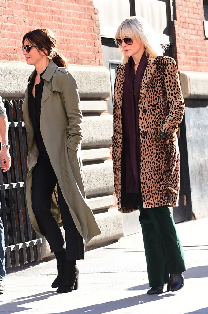 Les premières photos du tournage de Ocean’s 8, spin-off de la franchise !