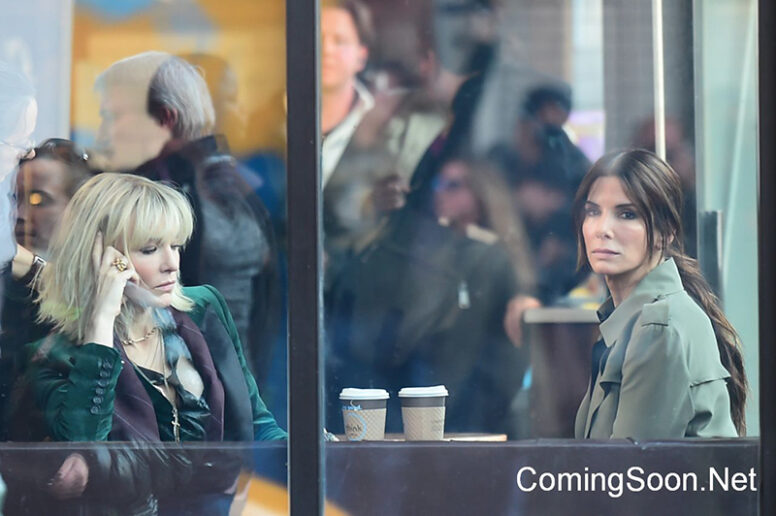 Les premières photos du tournage de Ocean’s 8, spin-off de la franchise !