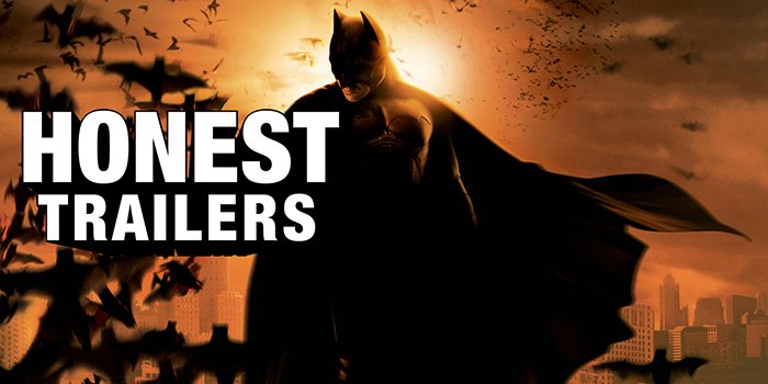 Honest Trailers encense Batman Begins de Christopher Nolan !