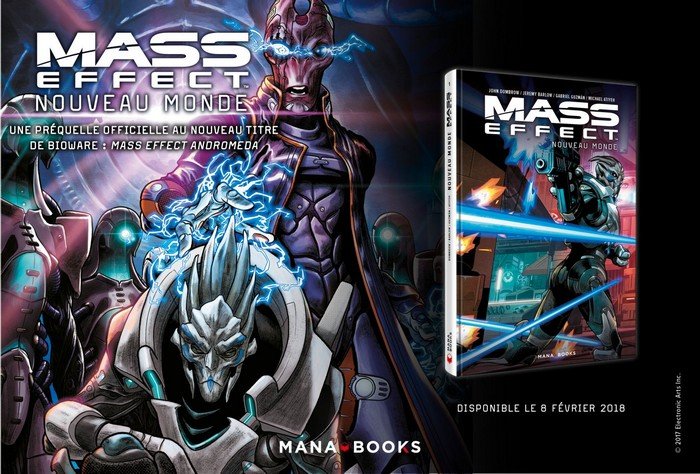 Critique Comics Mass Effect Nouveau Monde : avant Andromeda