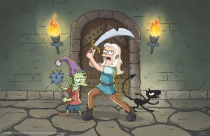 Disenchantment : premières images de la série Netflix par le créateur des Simpson