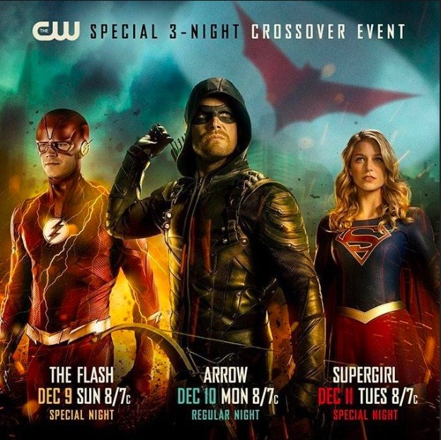 Arrow, The Flash et Supergirl : le crossover daté avec poster à la clé