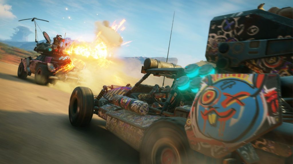 Rage2, voitures