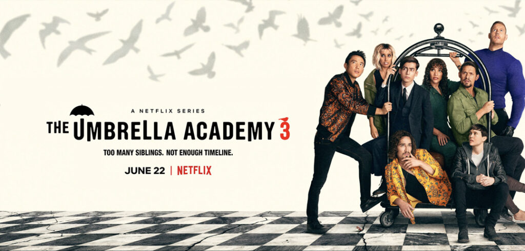 Critique Umbrella Academy saison 3 - intimité salutaire ?