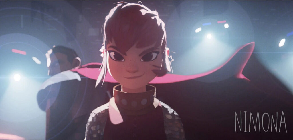 Critique Nimona : Science-fantasy avec du cœur Critique Nimona : Science-fantasy avec du cœur