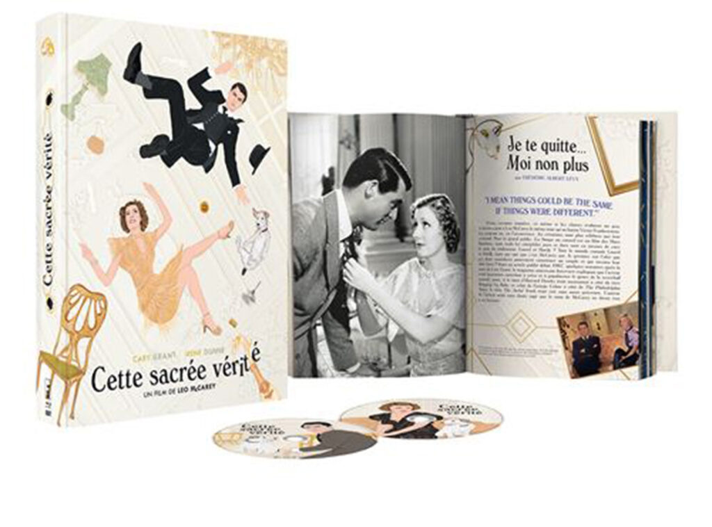 Sortie Blu-ray, DVD & VOD – Cette Sacrée vérité : un classique de la screwball comedy avec Cary Grant Cette Sacrée vérité © Wild Side