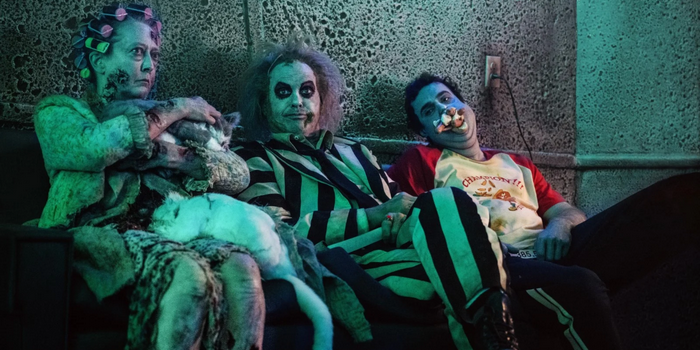 Critique Beetlejuice Beetlejuice : artisanat dans le sens du poil