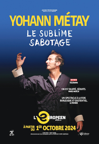 Yohan Métay Le sublime sabotage_Affiche