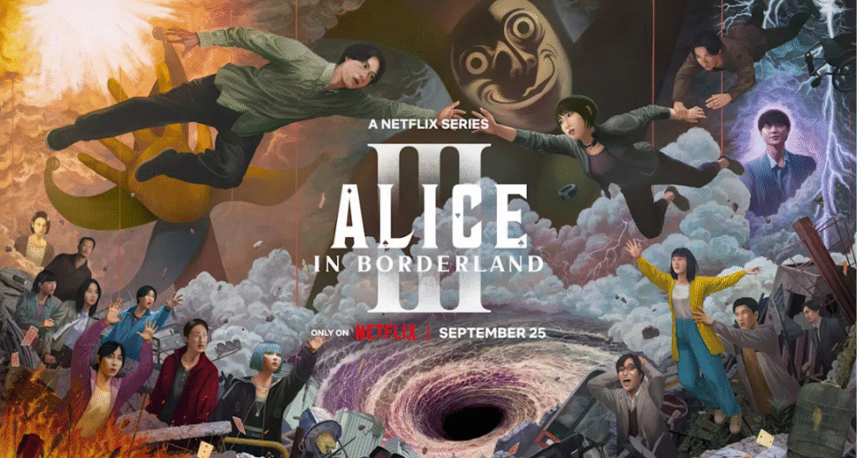 Critique Alice in Borderland saison 3 : retour ambivalent au pays sans merveille Critique Alice in Borderland : retour en demi-teinte au pays sans merveille