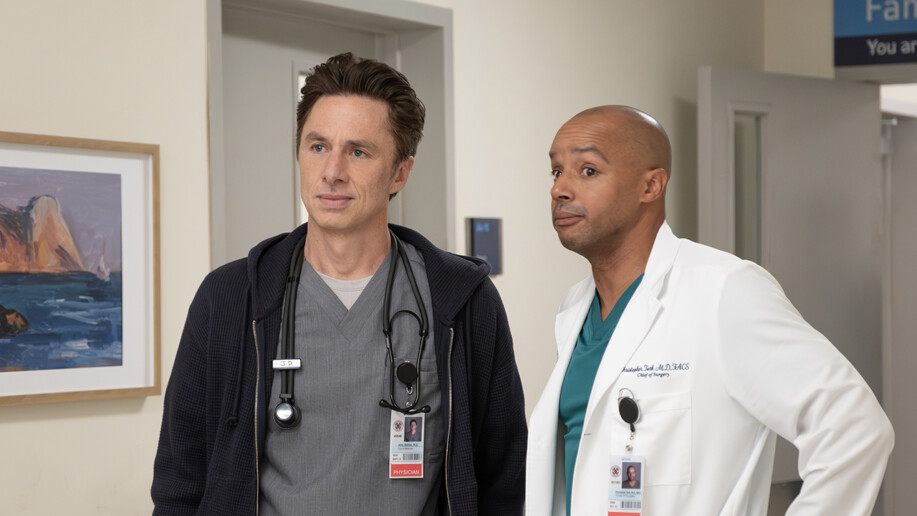 Critique Scrubs saison 10 épisodes 1 et 2 - blouse fatiguée